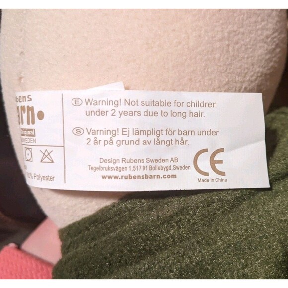 Rubens Barn Weighted Soft Plush Doll Meiya Therapy Toy Autism Dementia Empathy - Picture 9 of 10